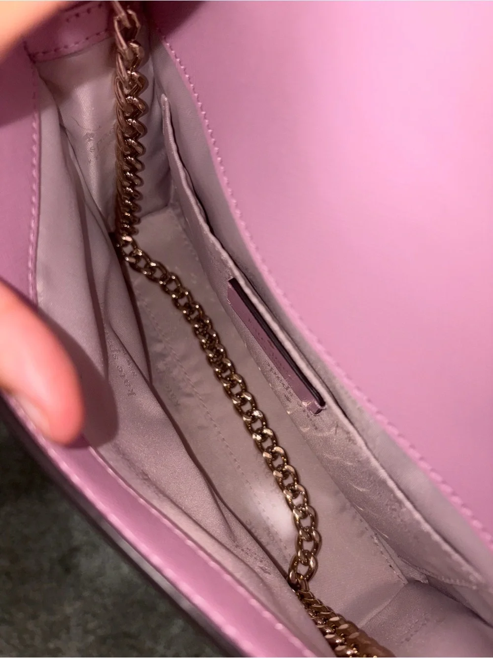 kate spade baby Pink Leather Crossbody Flap Bag